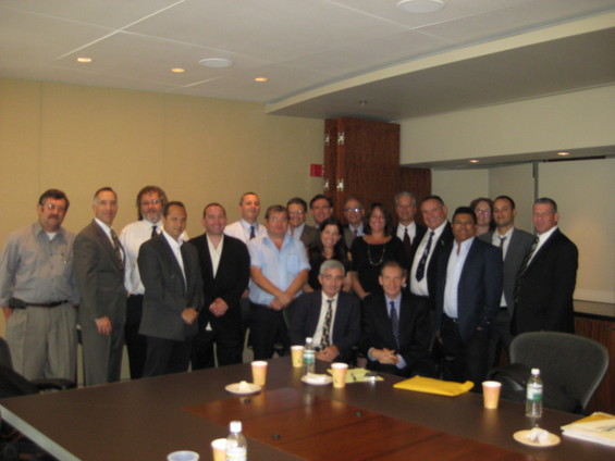 Mayor of Omer visits JNF Board with Israeli Delegation