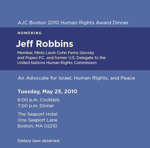 For Israel, Human Rights, and Peace