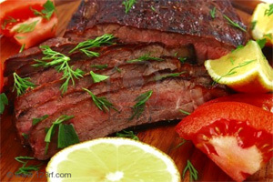 Marinated Brisket & Root Vegetables w/Cherry Balsalmic Vinaigrette: Rosh Hashanah Recipes from The Butcherie