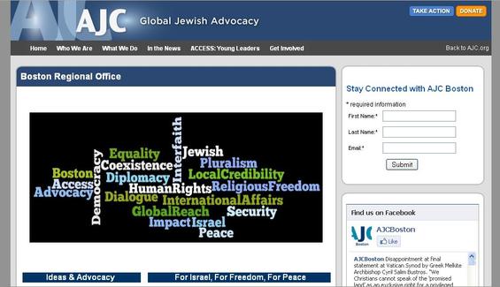 Check out the New AJC Boston Website