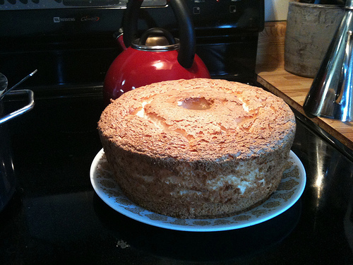 Grandma Ida's Passover Chocolate Chiffon Cake