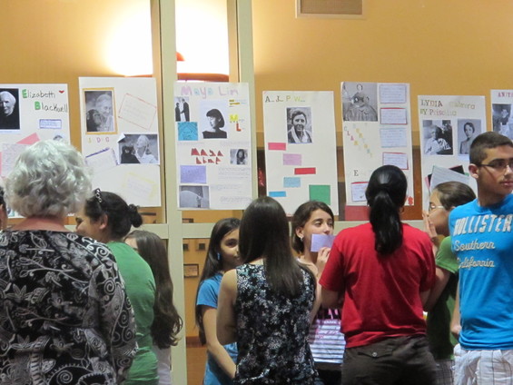 JFS-United Way Wilson Wizards celebrate their last day with a celebration of female innovators