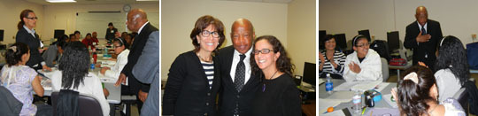 Congressman John Lewis Visits JVS