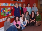 CJP's Young Leadership Division and Jewish Community Housing for the Elderly explore art together