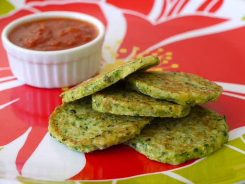 Kid-Friendly Seder Menu: Green Veggie Pancakes