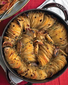 Crispy Potato and Leek Roast