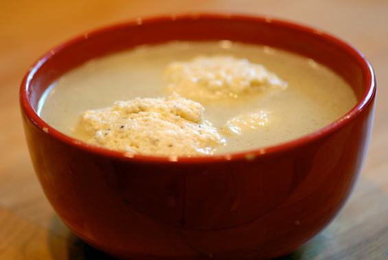 Gluten-Free "Matzah" Ball Soup