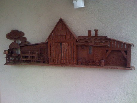 metal wall hanging