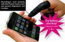 A joke Iphone gloves