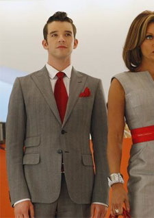 Who makes Marc's suit in Ugly Betty?