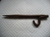 Old iron hook