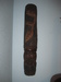 Wood face carving