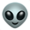 Alien Emoji (U+1F47D)