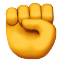 raised fist emoji
