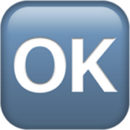 OK button emoji