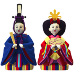 Japanese dolls emoji