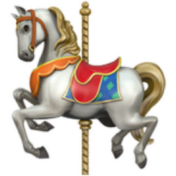 carousel horse emoji
