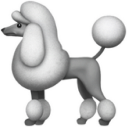 poodle emoji