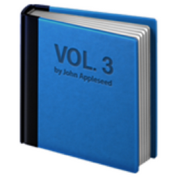 blue book emoji