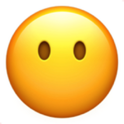 face without mouth emoji