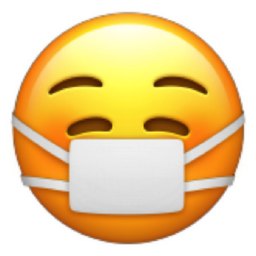 face with medical mask emoji