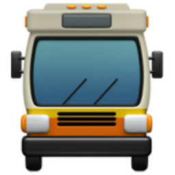 oncoming bus emoji