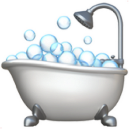 bathtub emoji