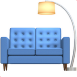 couch and lamp emoji