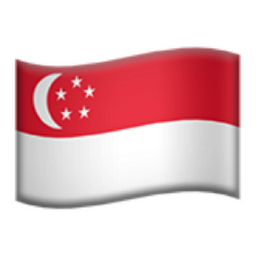 flag: Singapore emoji