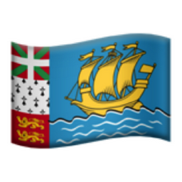 flag: St. Pierre &amp; Miquelon emoji