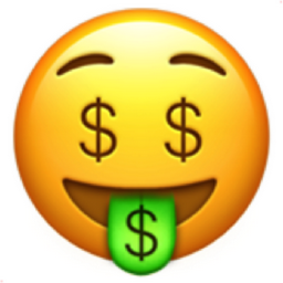money-mouth face emoji