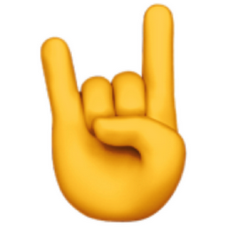 sign of the horns emoji