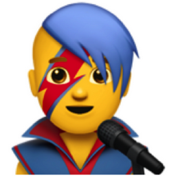 man singer emoji