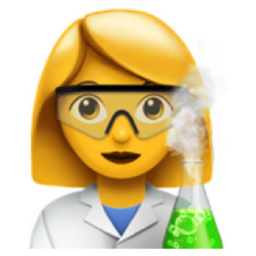 woman scientist emoji