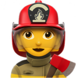 woman firefighter emoji