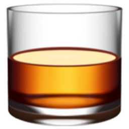 tumbler glass emoji