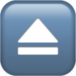 eject button emoji