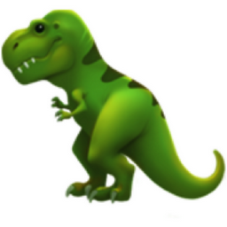 T-Rex emoji
