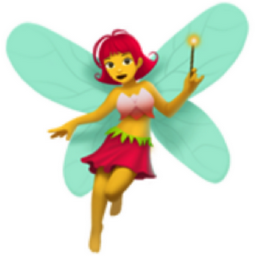 woman fairy emoji