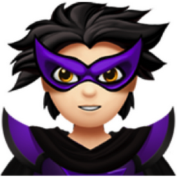 supervillain: light skin tone emoji