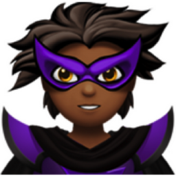 supervillain: medium-dark skin tone emoji
