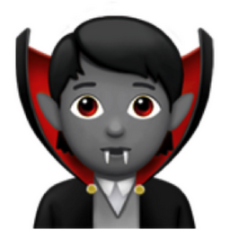 vampire: medium skin tone emoji
