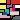 the coloful painting
