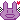 a purple bunny