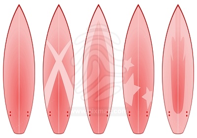 Surfboard designs picture