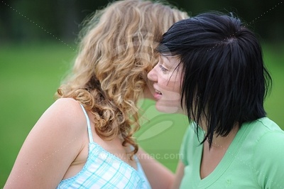 Two Young Women at Meadow picture