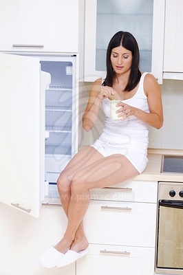Woman in Kitchen picture