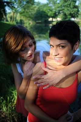 Young friendsFoto