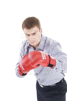 Young Man with Box Glovesobraz