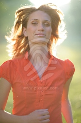 Young Woman Runningobraz